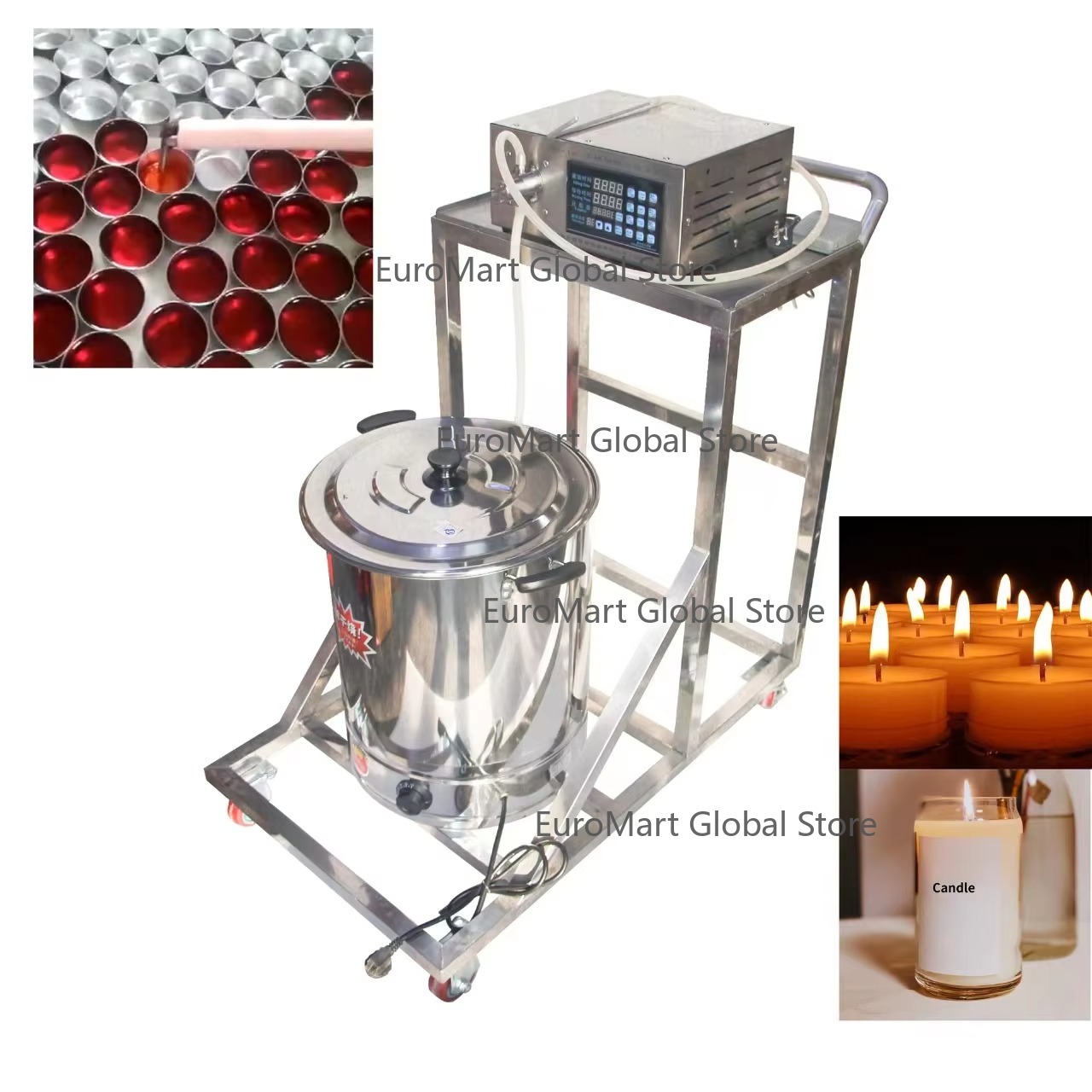 Industrial Candle Wax Filling  - Candle Making Machine Price 리뷰 및 가격