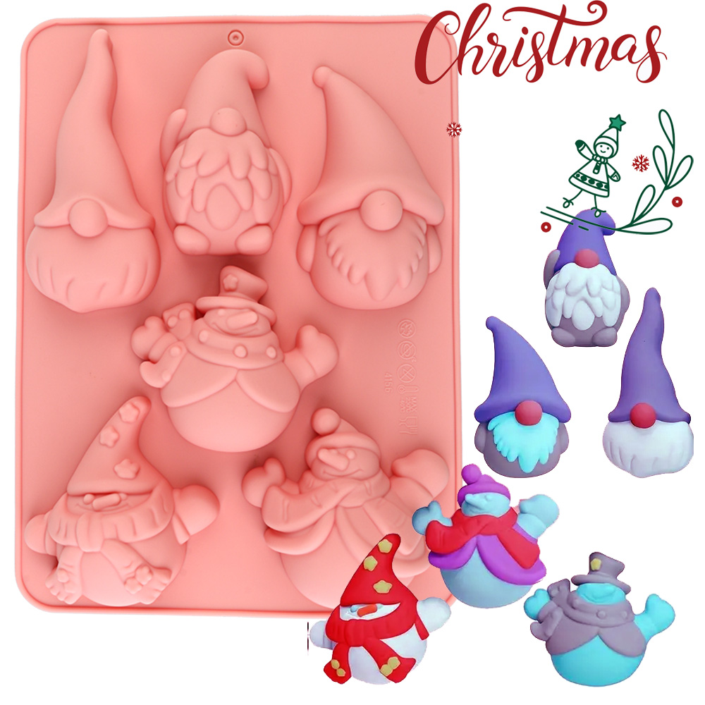 6-Cavity Christmas Gnome Cake  - Candle Making Activity 리뷰 및 가격