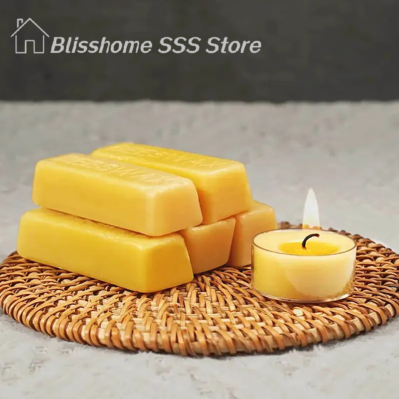 【S】4/8Pcs Pure Beeswax Blocks, - Candle Making Activity 리뷰 및 가격