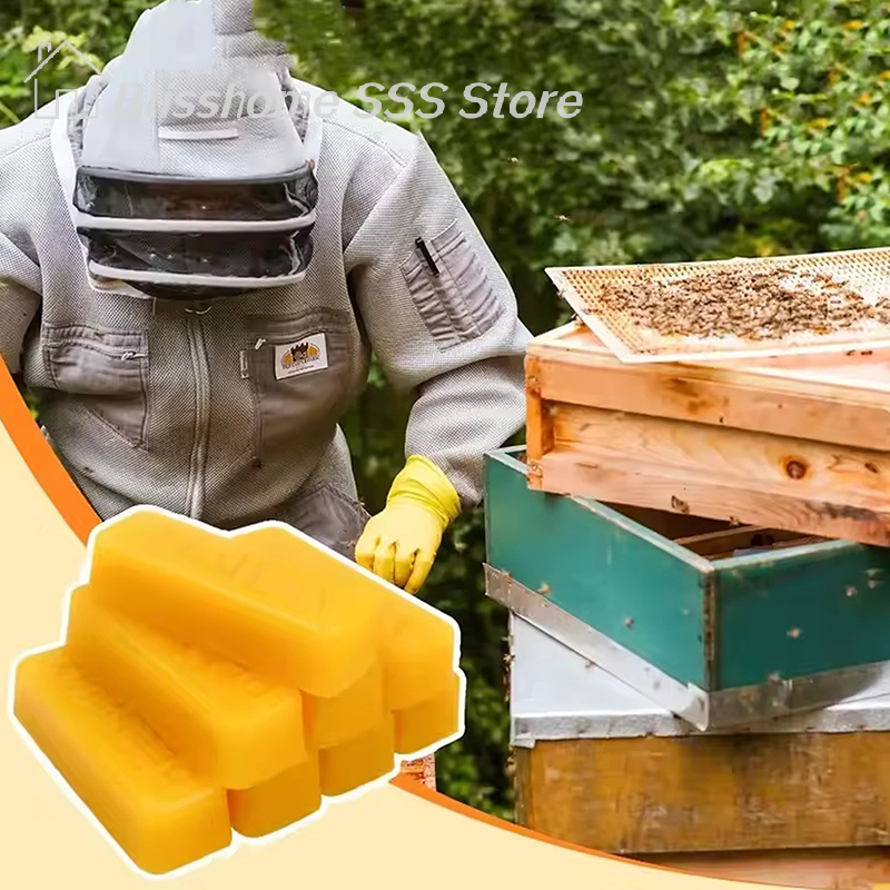 【S】4/8Pcs Pure Beeswax Blocks, - Candle Making Activity 리뷰 및 가격
