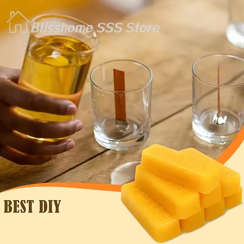 【S】4/8Pcs Pure Beeswax Blocks, - Candle Making Activity 리뷰 및 가격