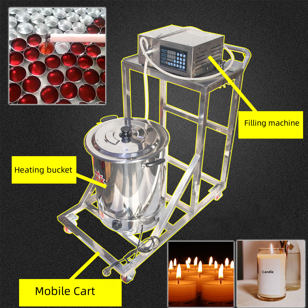 Automatic Soy Wax Oil Filling  - Candle Making Machine Price 리뷰 및 가격