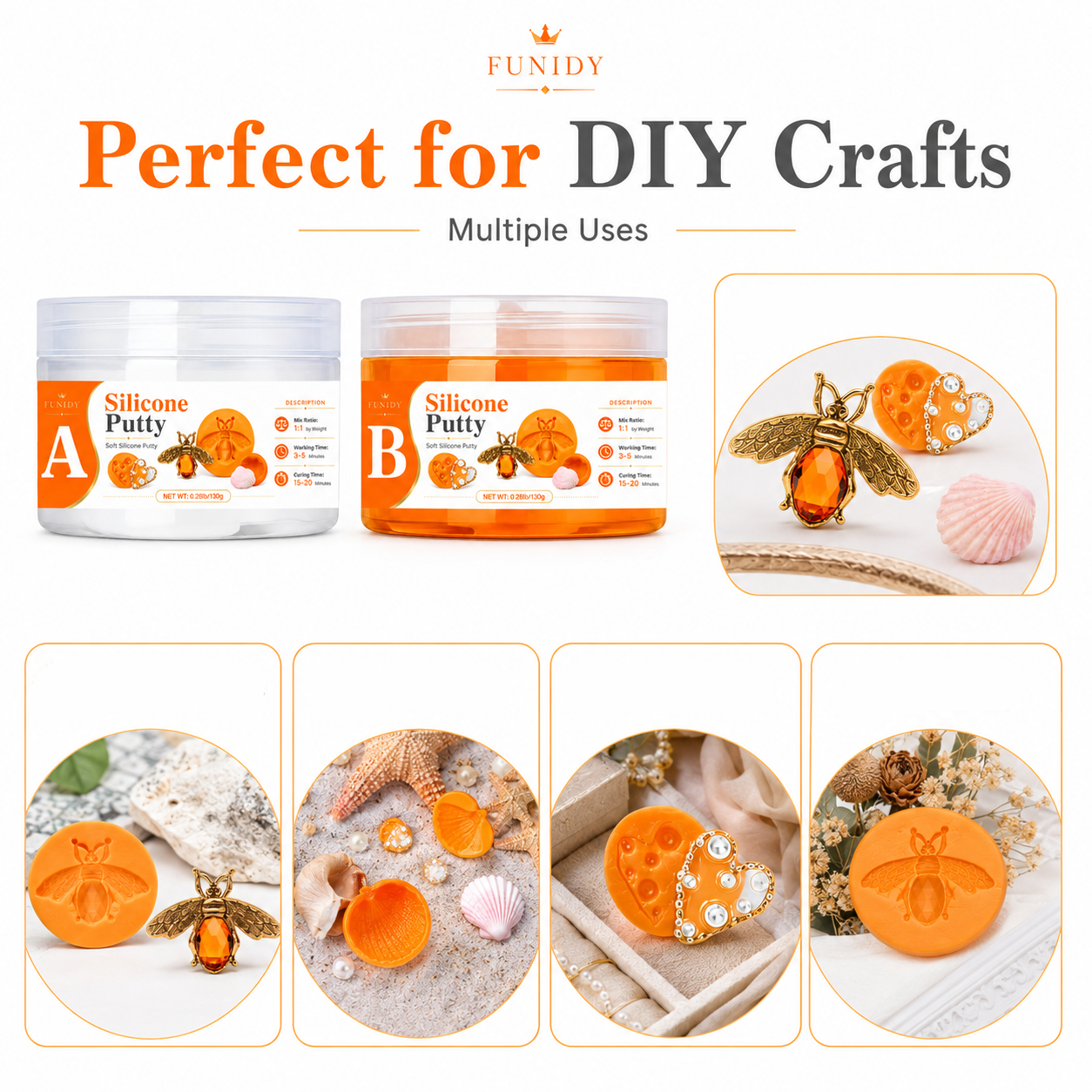 SILICONE PUTTY Making Kit, Fas - Candle Making Activity 리뷰 및 가격