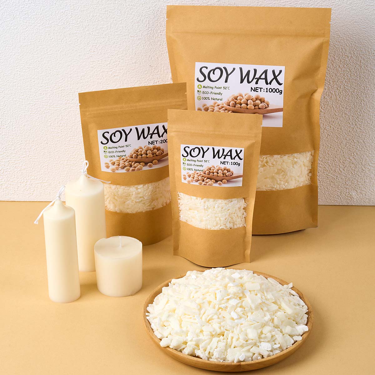 1 Pounds Pure White Soy Wax Fo - Candle Making Activity 리뷰 및 가격