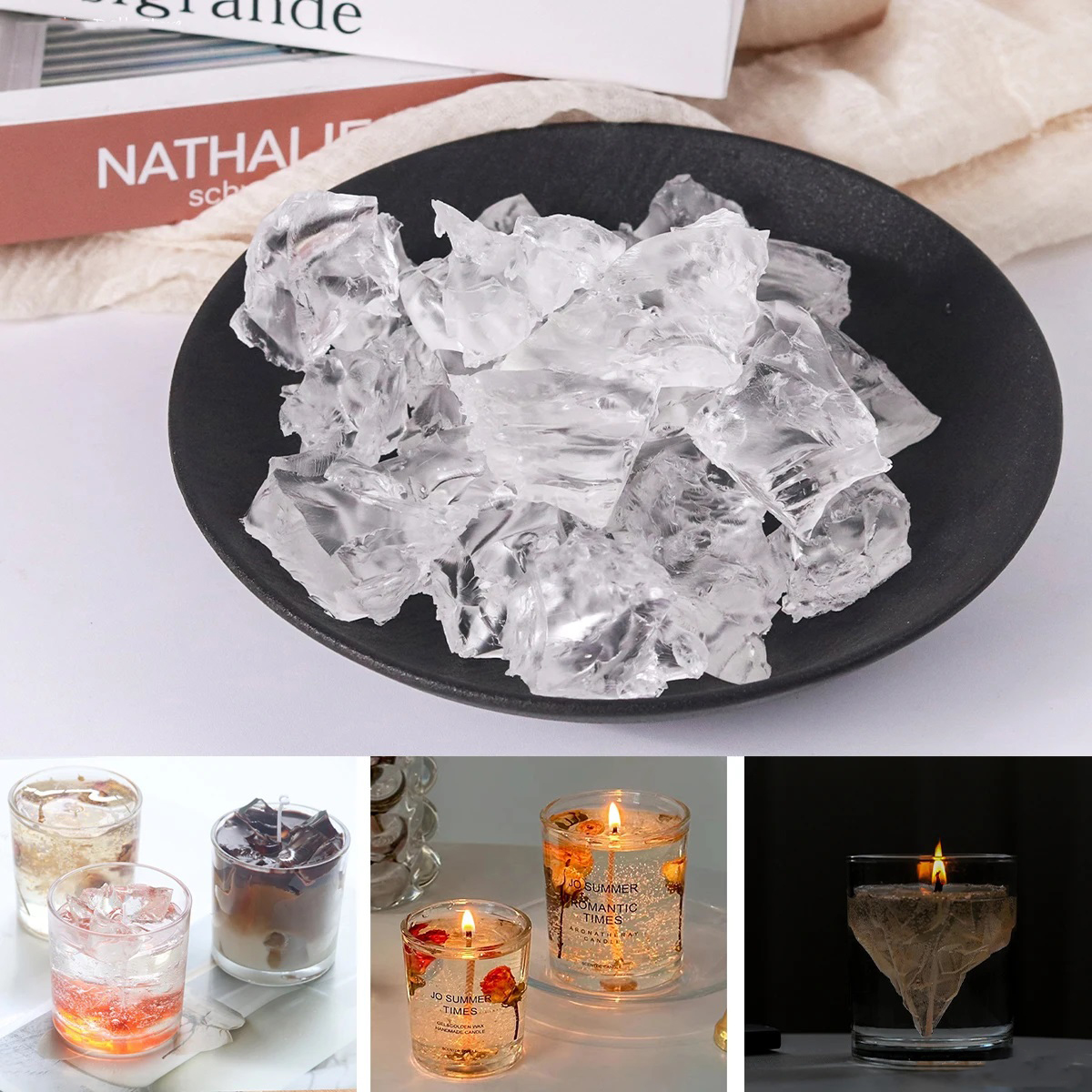 100G 7Colors Jelly Wax DIY Han - Candle Making Activity 리뷰 및 가격