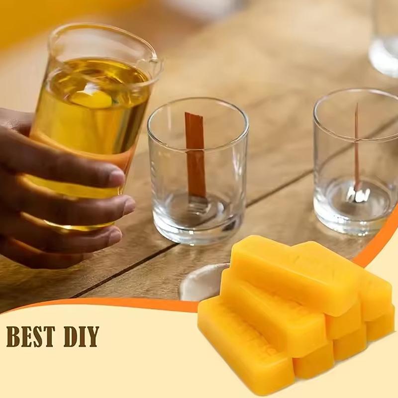 4/8pcs Pure Beeswax Blocks, Hi - Candle Making Activity 리뷰 및 가격