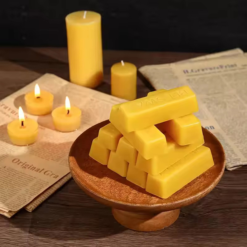 4/8pcs Pure Beeswax Blocks, Hi - Candle Making Activity 리뷰 및 가격