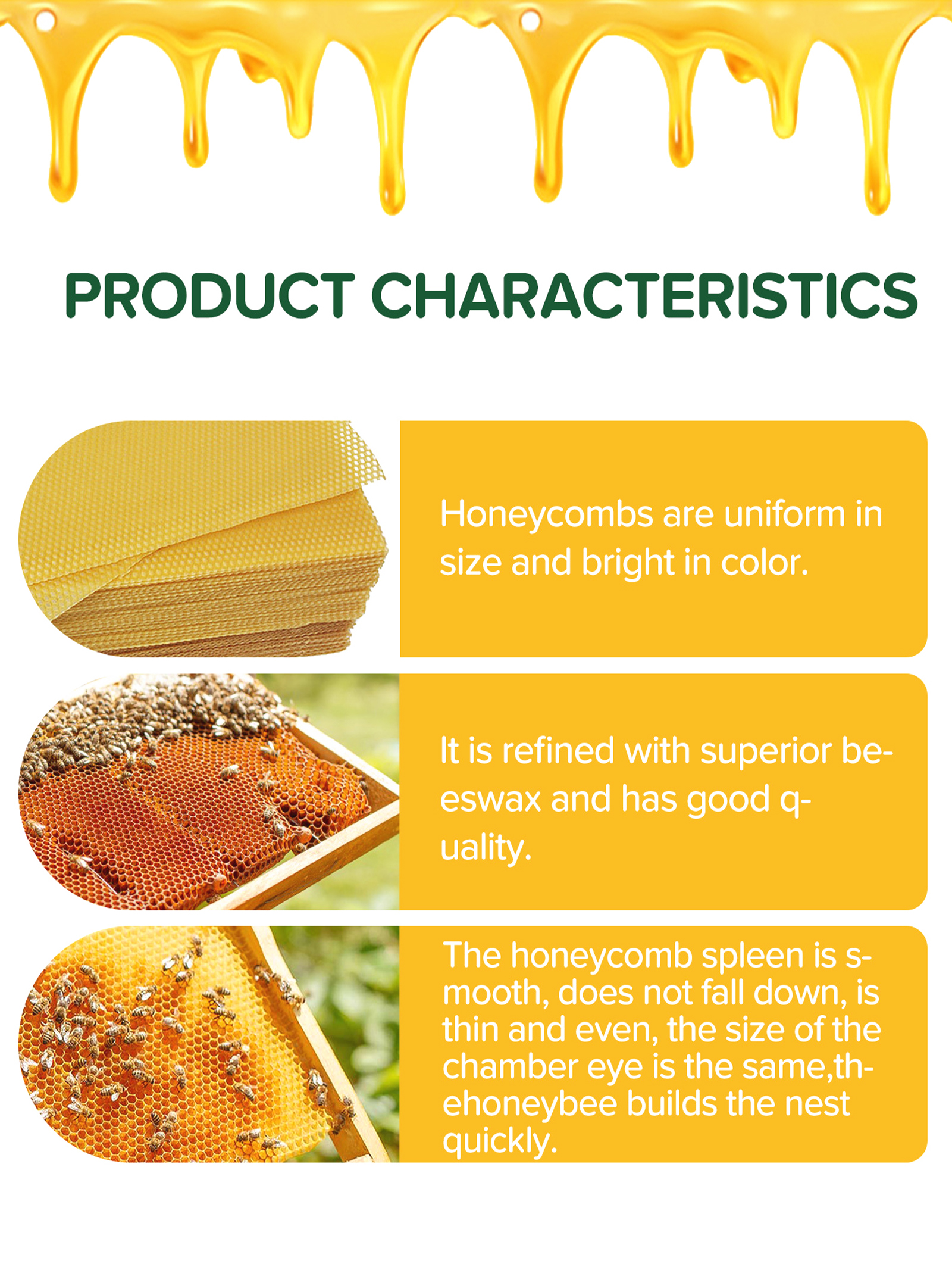 10Pcs Natural Honeycomb Bee Wa - Candle Making Activity 리뷰 및 가격