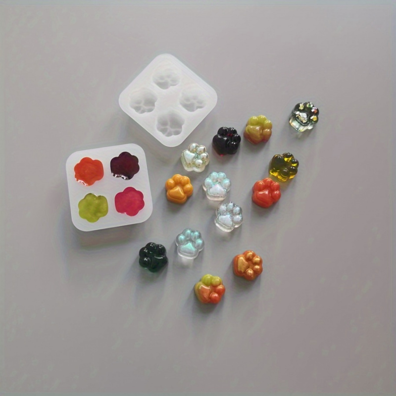 1Cat Paw Pattern Silicone Mold - Candle Making Kit Wholesale 리뷰 및 가격