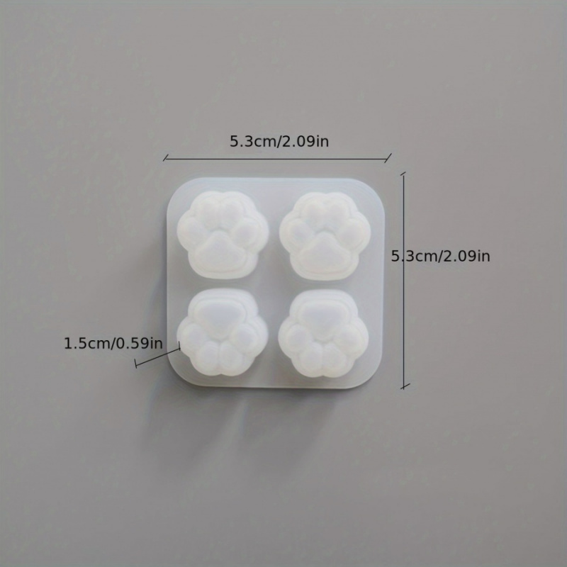 1Cat Paw Pattern Silicone Mold - Candle Making Kit Wholesale 리뷰 및 가격
