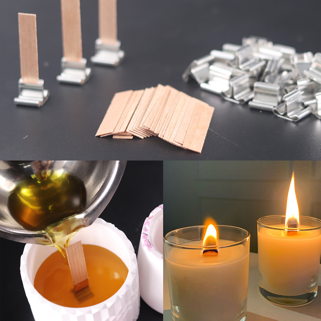 30pcs Wooden Candle Wicks Cand - Candle Making Kit Wholesale 리뷰 및 가격