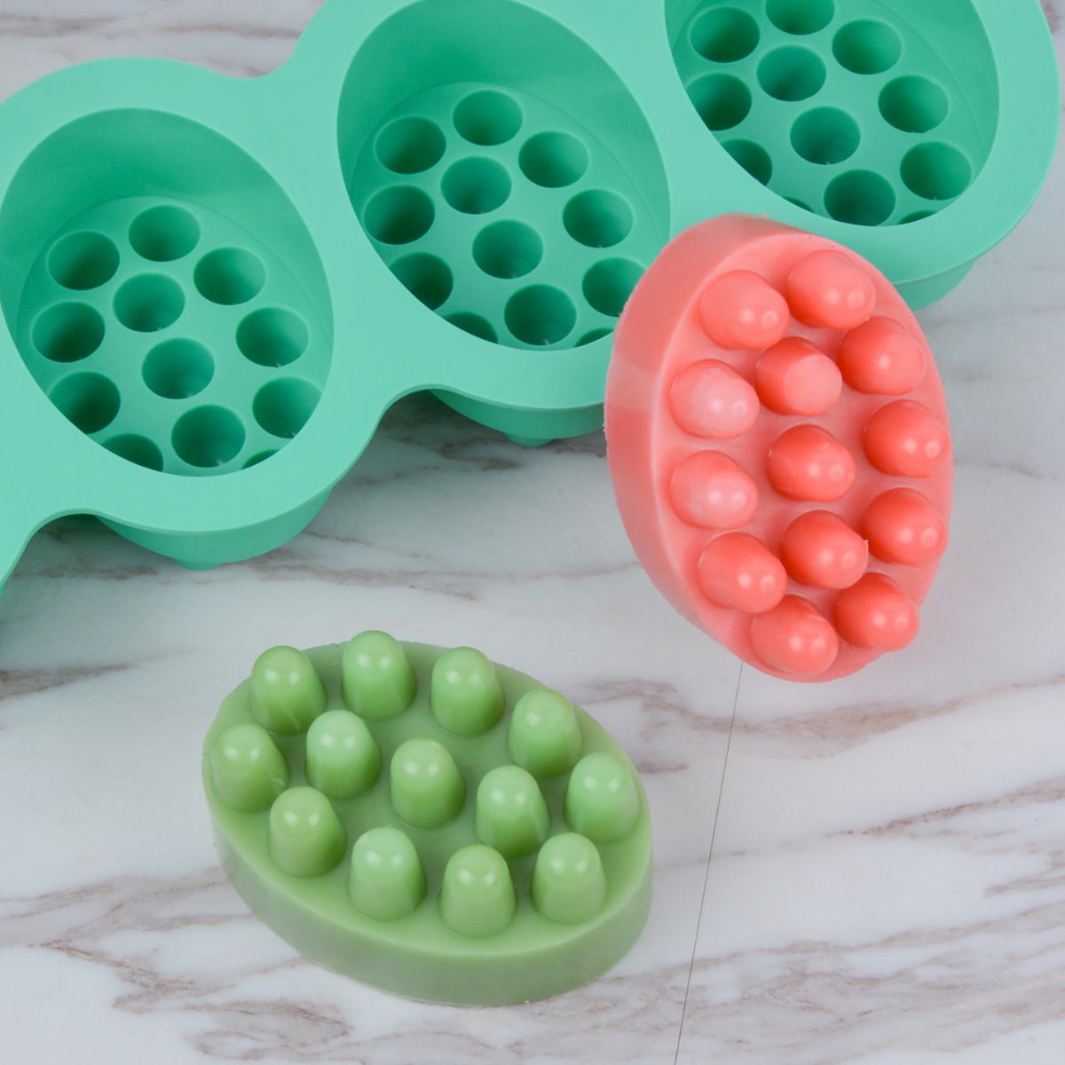 4 Hole Oval Massage Soap Silic - Candle Making Kit Wholesale 리뷰 및 가격