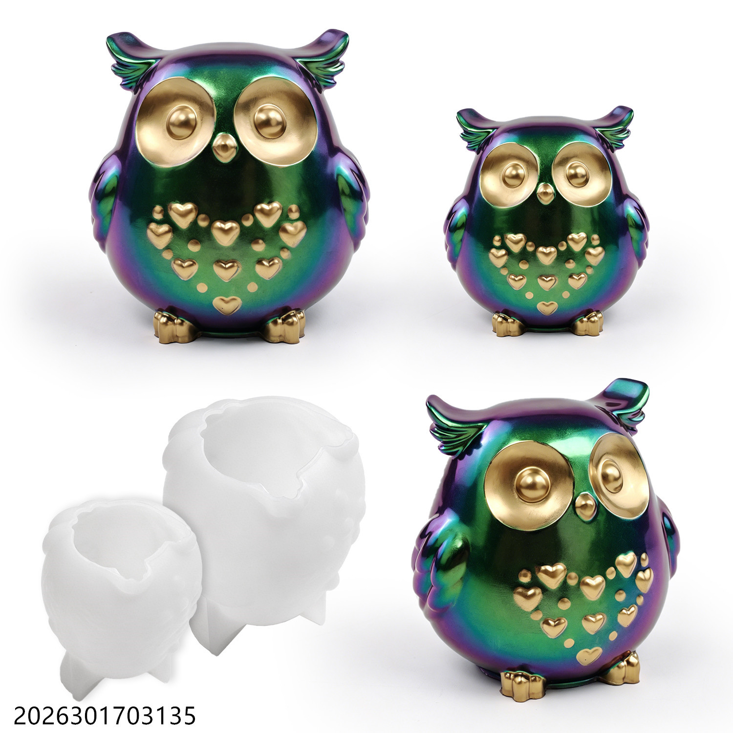 Owl Silicone Mold 3D Bird Shap - Candle Making Kit Wholesale 리뷰 및 가격
